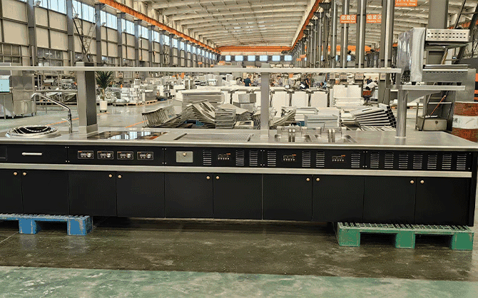 瑞能?chē)?guó)際·瑪菲利廚具生產(chǎn)廠(chǎng)家實(shí)況圖片