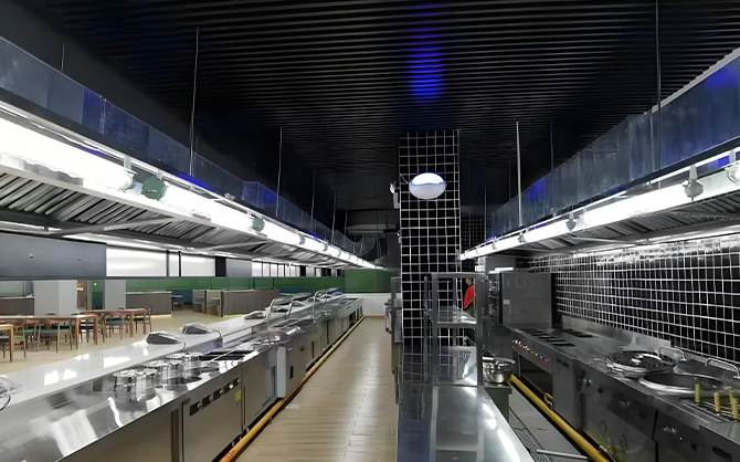 廚房廚具設備擺放圖片