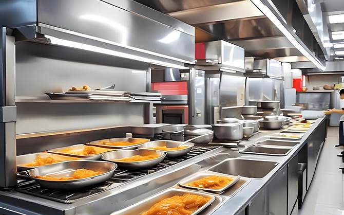 選擇瑞能，打造專業品質的中央廚房廚具